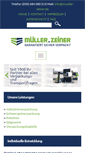 Mobile Screenshot of mueller-zeiner.de